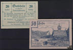 Österreich 20 und 50 Heller - Innerschwandt -