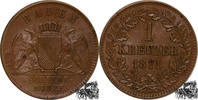 Deutschland 1 Kreuzer 1 Kreuzer 1871 - Baden -