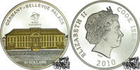 Cook-Inseln Neuseeländische Verwaltung 10 Dollar 10 Dollar 2010 - Schloß Bellevue -