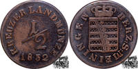 Deutschland 1/2 Kreuzer 1/2 Kreuzer 1832 - Sachsen/Meiningen -