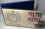 Deutschland Medaille Mark Numisbrief - 1976 Hochzeit Carl XVI. Gustaf + Silvia -