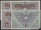 Österreich 30, 50, 75 und 90 Heller - Viehberg II/1 -