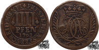Deutschland 4 Pfenning IIII Pfenning 1703, Münster -