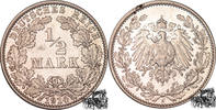 Deutschland 1/2 Mark 1/2 Mark 1914 J -