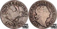 Deutschland 3 Gröscher 3 Gröscher 1780 B - Preussen -
