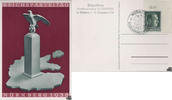 Deutschland Propagandakarte Reichsparteitag Nürnberg 1938 Sonderstempel, Festpostkarte -