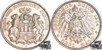 Deutschland 3 Mark 3 Mark 1914 J - Hamburg -