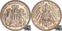 Deutschland 3 Mark 3 Mark 1911 J - Hamburg -