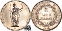 Italien 5 Lire 5 Lire 1848 M - Österreich/Mailand, Schraubtaler -