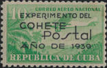 Island Kuba ** 1931 - Cohete Postal -