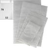    Pergamin-Tüten, 53 x 78 + 14 mm, 500er-Packung 