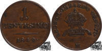 3 Centesimo 1 Centesimo 1849 M -
