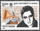 Indien Indien 1995 ** - 90. Geburtstag von Kundan Lal Saigal (1994) -