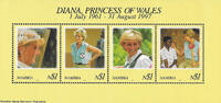 Namibia Namibia 1998 ** - Tod von Prinzessin Diana (1997) -