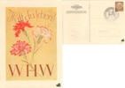 Deutschland Postkarte, WHW 1937/38 -