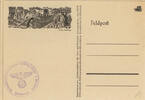 Deutschland Postkarte: Feldpost -