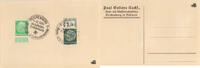 Deutschland Postkarte: Reichenberg Wahl und Bekenntnistag -
