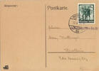 Deutschland Postkarte: Ein Volk ein Reich ein Führer -