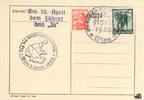 Deutschland Postkarte: Tag des Großdeutschen Reichs -