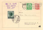 Deutschland Postkarte: Am 10. April dem Führer dein Ja -
