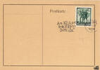 Deutschland Postkarte: Am 10. April dem Führer dein Ja -