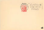 Deutschland Postkarte: Am 10. April dem Führer dein Ja -