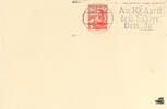 Deutschland Postkarte: Am 10. April dem Führer dein Ja -
