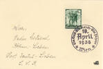 Deutschland Postkarte: Ein Volk ein Reich ein Führer -