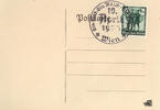 Deutschland Postkarte: Ein Volk ein Reich ein Führer -