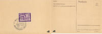 Deutschland Postkarte: Kameradschaftsblock der Deutschen Reichspost -