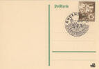 Deutschland Postkarte: 50. Geburtstag des Führers -