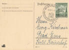 Deutschland Postkarte: Wiesbaden - Waffenstillstandskommission -