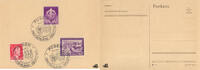 Deutschland Postkarte: Boxländerkampf Deutschland-Kroatien -