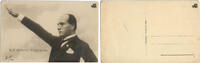 Deutschland Postkarte: S. E. Benito Mussolini -