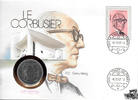 Schweiz Numisbrief 1987 - Le Corbusier -