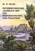 Österreich Wurth - Österreichisches Jahrbuch 1981 für Postgeschichte und Philatelie -
