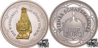 Österreich AG-Medaille - das Wiegenbett des Königs von Rom, HOFBURG, Wiener Schatzkammer -