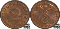 Deutschland 2 Pfennig 2 Pfennig 1939 F -