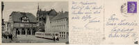 Österreich Ansichtskarte Minden i. Westf. - Marktplatz mit Rathaus -