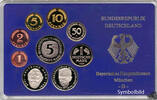 Deutschland 4 x 12,68 Mark KMS Set 1989 - Deutschland PP -