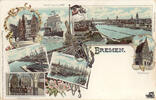 Deutschland Ansichtskarte Bremen - Impressionen -