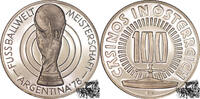 Österreich 100 Schilling 100 Schilling 1978 - Fussballwelt Meisteschaft - Argentinien, Casion Austria Jeton, Silber -