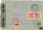    Österreich 1945, Portomarken - seltene Mischfrankatur aus 1. und 2. Nachkriegsausgabe 1945/46 
