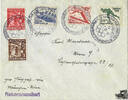 3. Reich OLYMPIA 1936, Olympische Spiele Garmisch-Partenkirchen 1936 Satzbrief -
