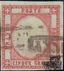 Russische Föderation Italien 1861 o - König Viktor Emanuel - 5 Grana -