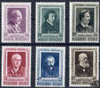 Belgien Belgien * 1952 - Kultur: Schriftsteller - 65+30 Centimes bis 8+4 Franc -
