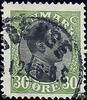 Dänemark o 1918 - Freimarken: König Christian X. - 30 Ore