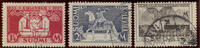 Finnland Finnland o 1935 - 100. Jahrestag der Herausgabe des Nationalepos Kalevala durch Elias Lönnrot, 1 1/4 - 2 1/2 Markka -