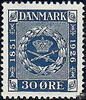 Dänemark Dänemark ** 1926 - 75 Jahre dänische Briefmarken - 30 Ore -