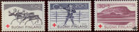 Finnland Finnland ** 1960 - 24. Nov. Rotes Kreuz, 10+2 - 30+5 Markka -